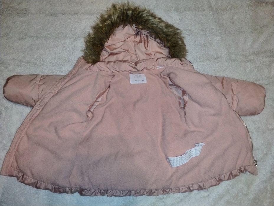 Курточка zara єврозима для дівчинки р.104