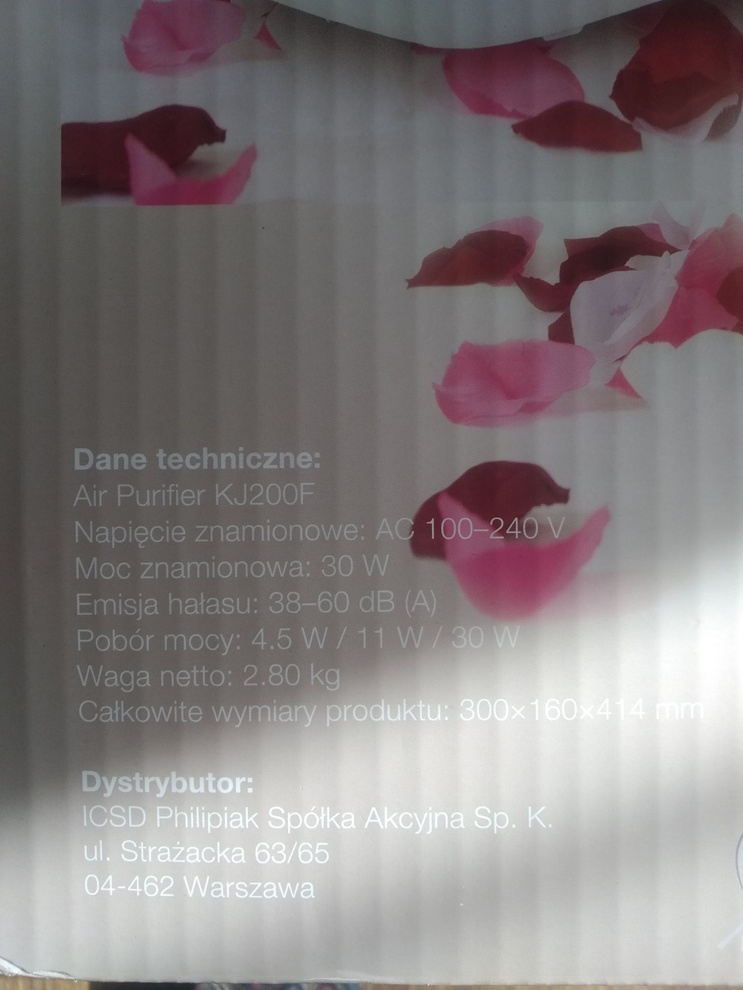 Oczyszczacz powietrza renomowanej marki Philipiak