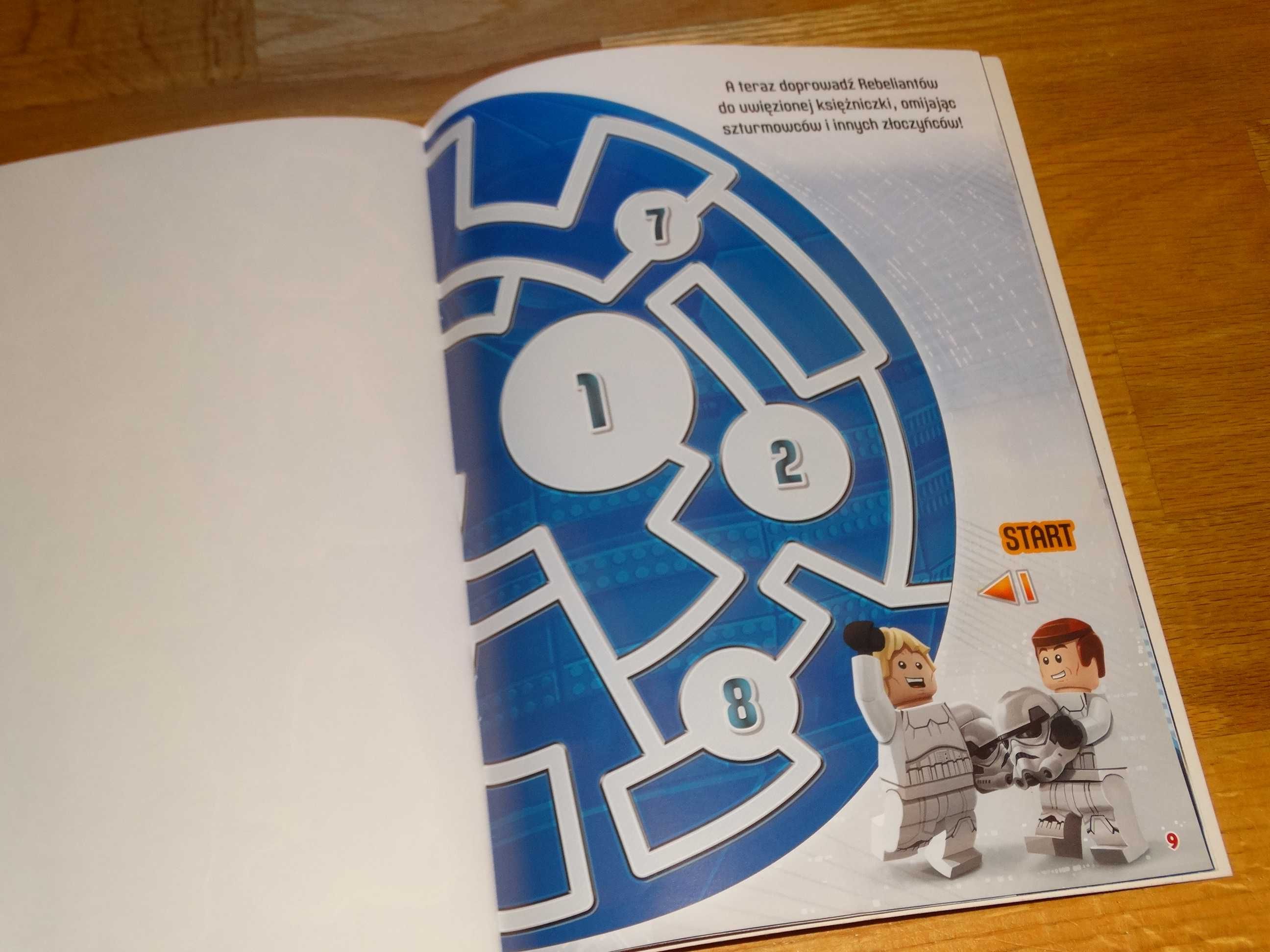 Lego Star Wars Epizod 5 i 1/2 Zadania do naklejania książka