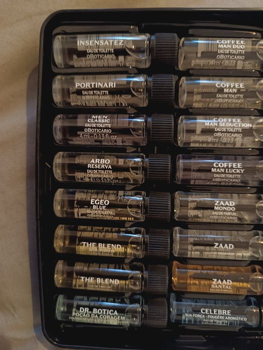 Demonstradores de perfumes de homem de 4ml