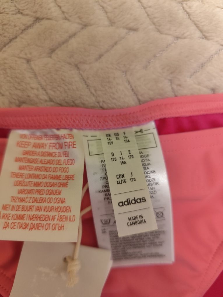 Dół od bikini stroju kąpielowego adidas r.164/170