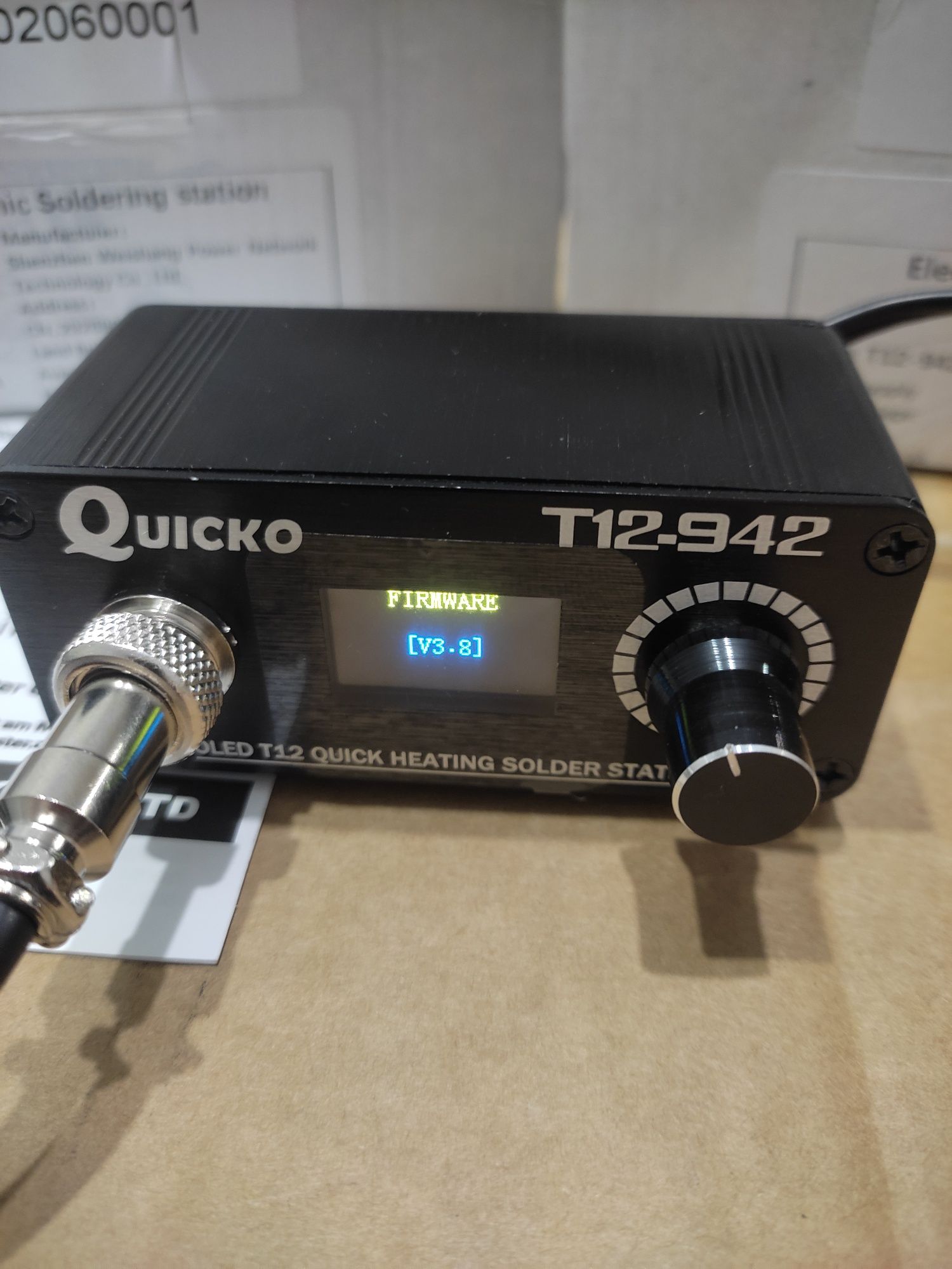 Паяльна станция T12 Quicko v3.8 новая