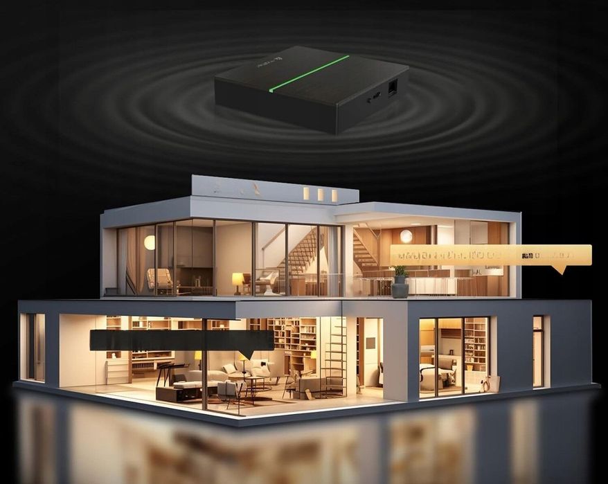 Przewodowy hub Smart Home Matter Bridge + Zigbee, 128 urz. RJ45 Avatto