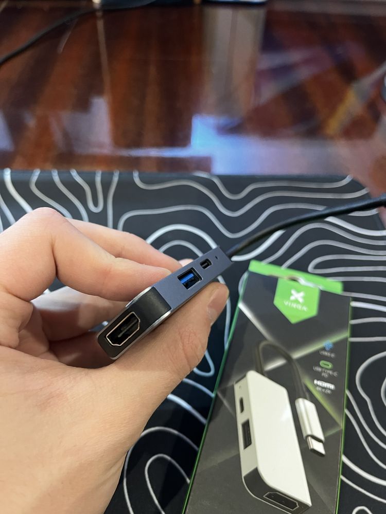 USB Type-c Hub 3 в 1 VINGA