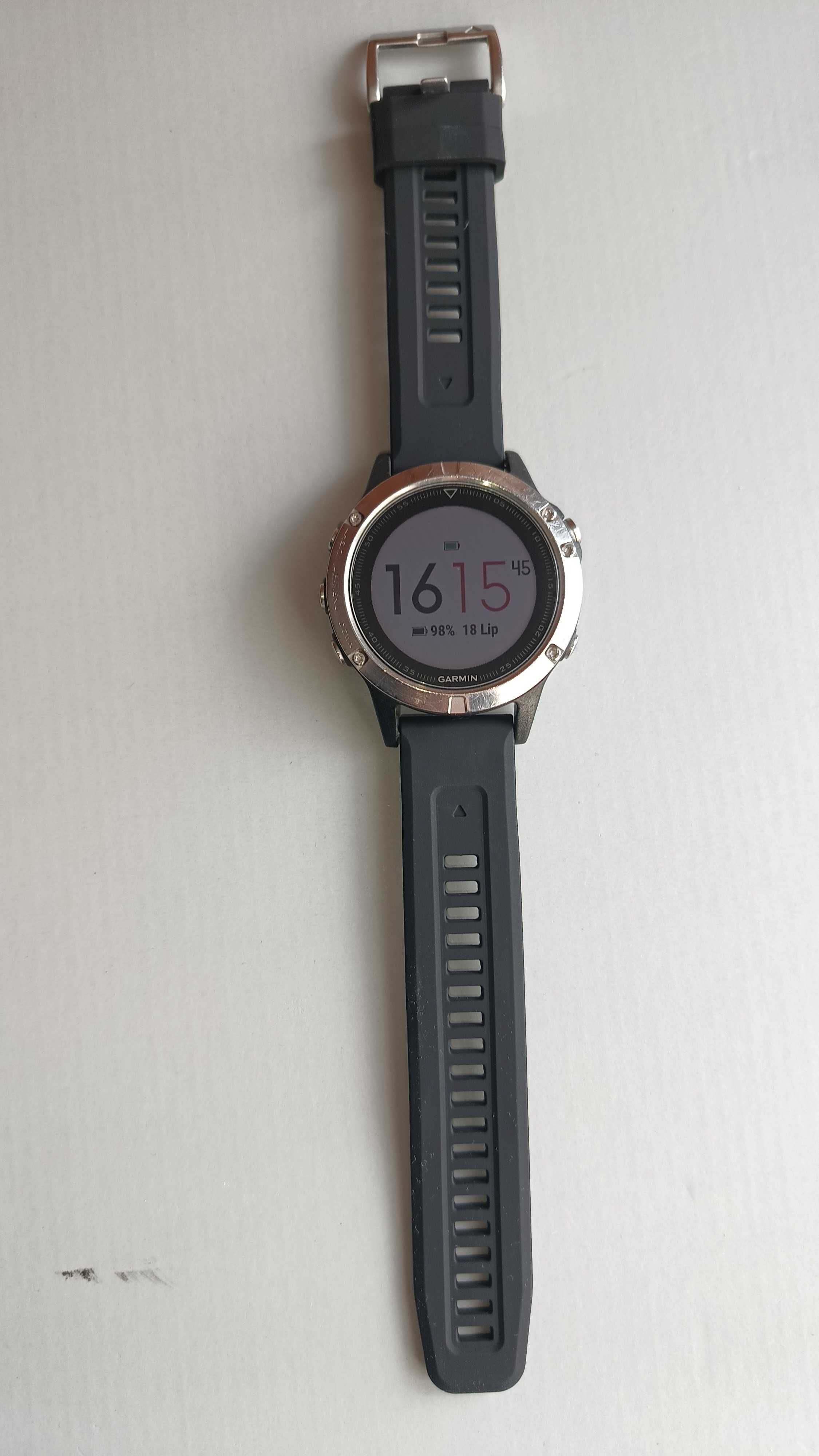 Garmin  Fenix 5 zadbany + bonusy