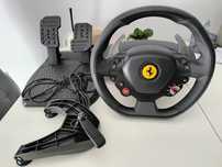 Kierownica z pedałani Thrustmaster t80 ferrari 488 gtb edition pc PS4