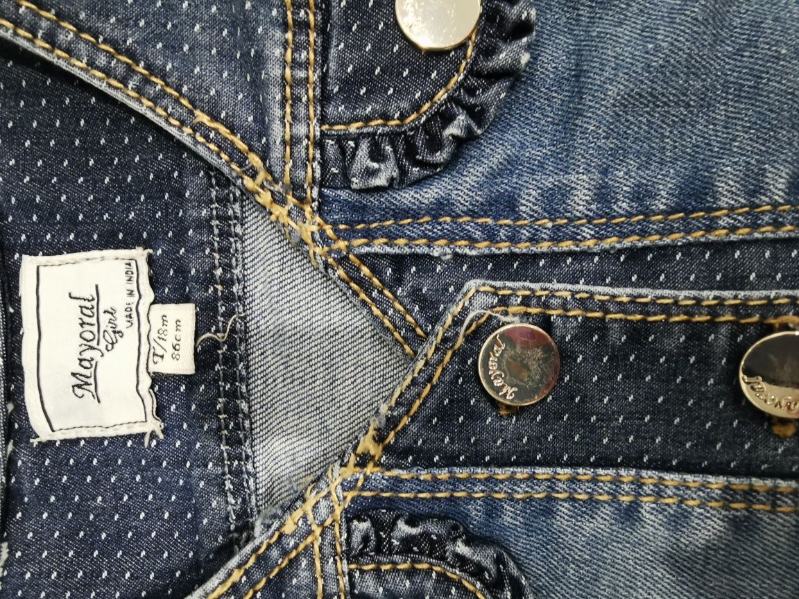 Kamizelka jeansowa Mayoral rozmiar 86
