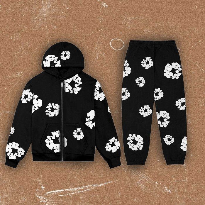 Мужская одежда, Костюм Denim Tears nike tech fleece ralph lauren