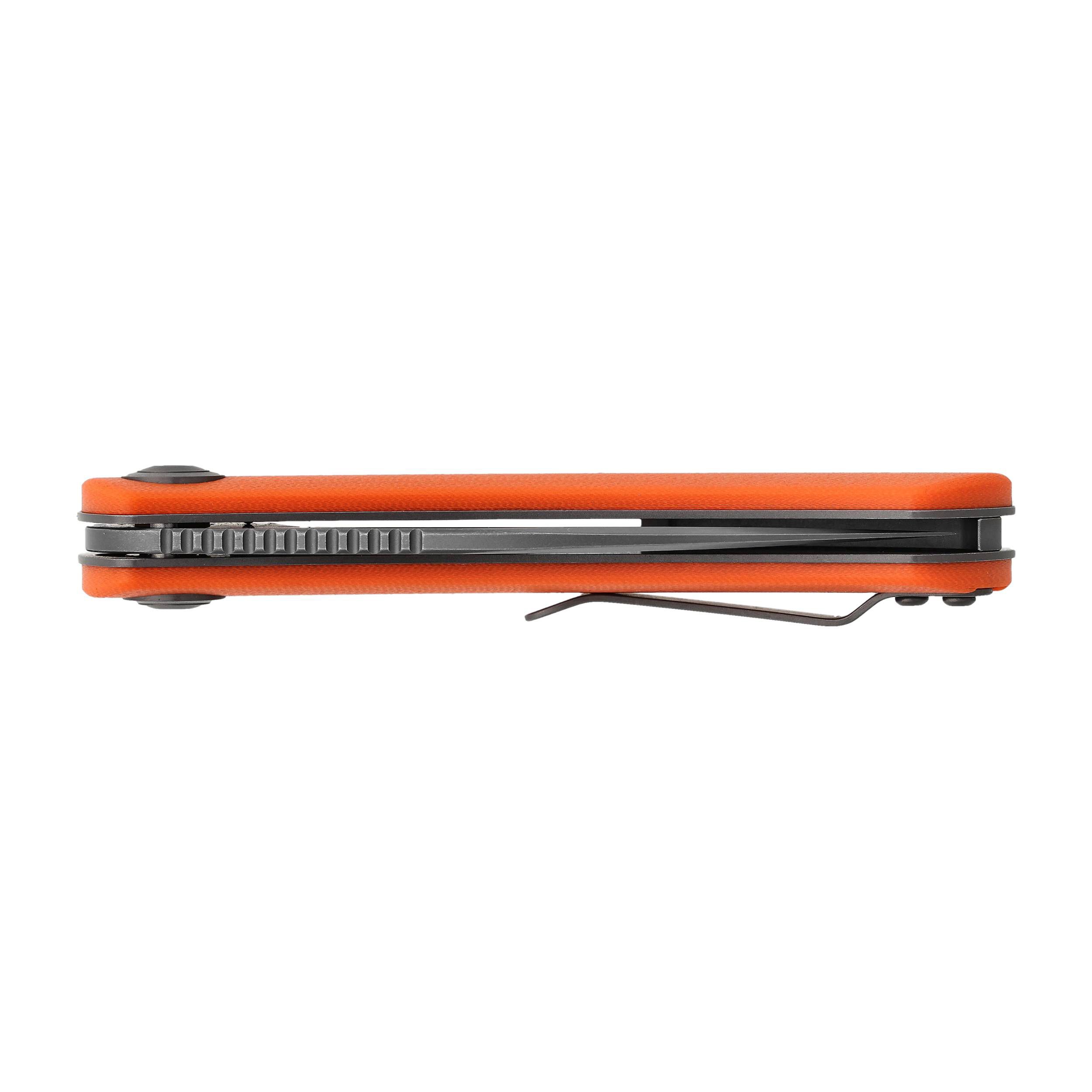 Nóż składany Trollsky Knives Mandu pomarańczowy G10 (MT009)