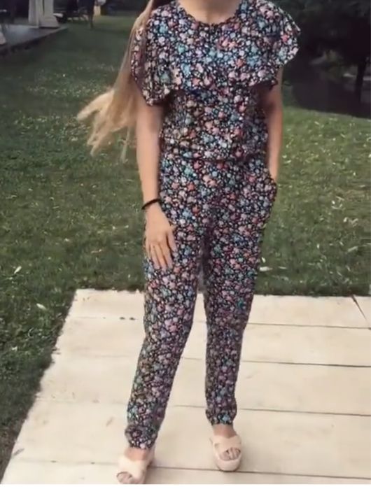 Новий Комбінезон з штапеля, літо наряд, розмір М, підходить для гв