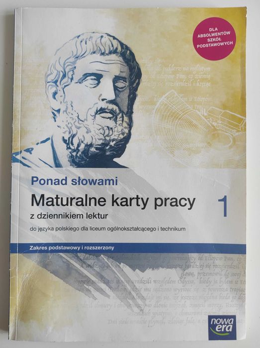 Ponad słowami 1 język polski maturalne karty pracy