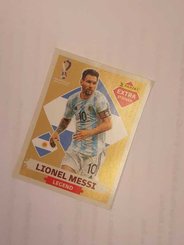 Cromo Messi Legend Gold