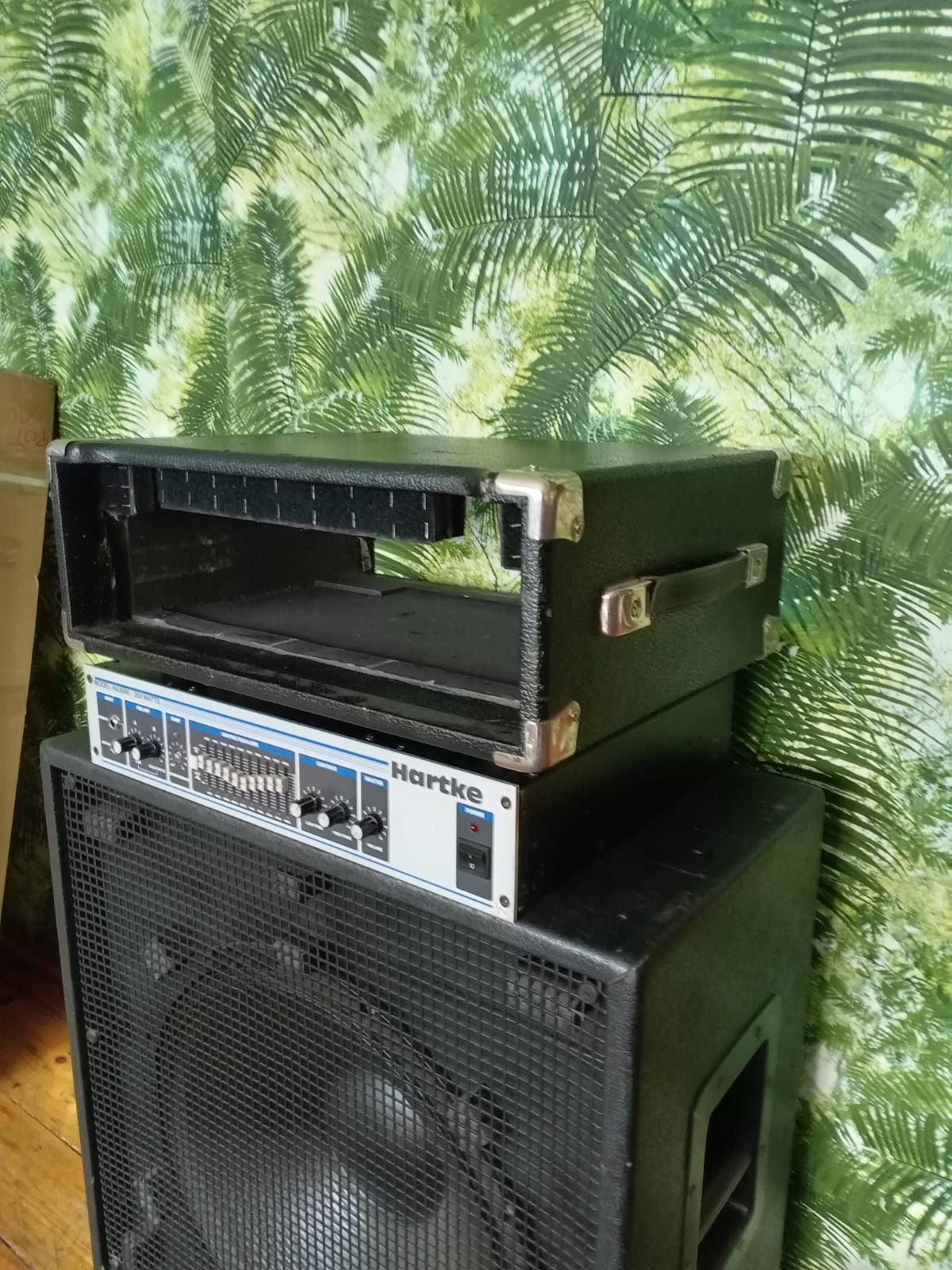 Komplet Wzmacniacz HA 3500 Hartke + kolumna