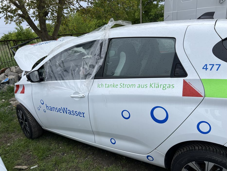 Кришка багажника renault zoe колір DV369
