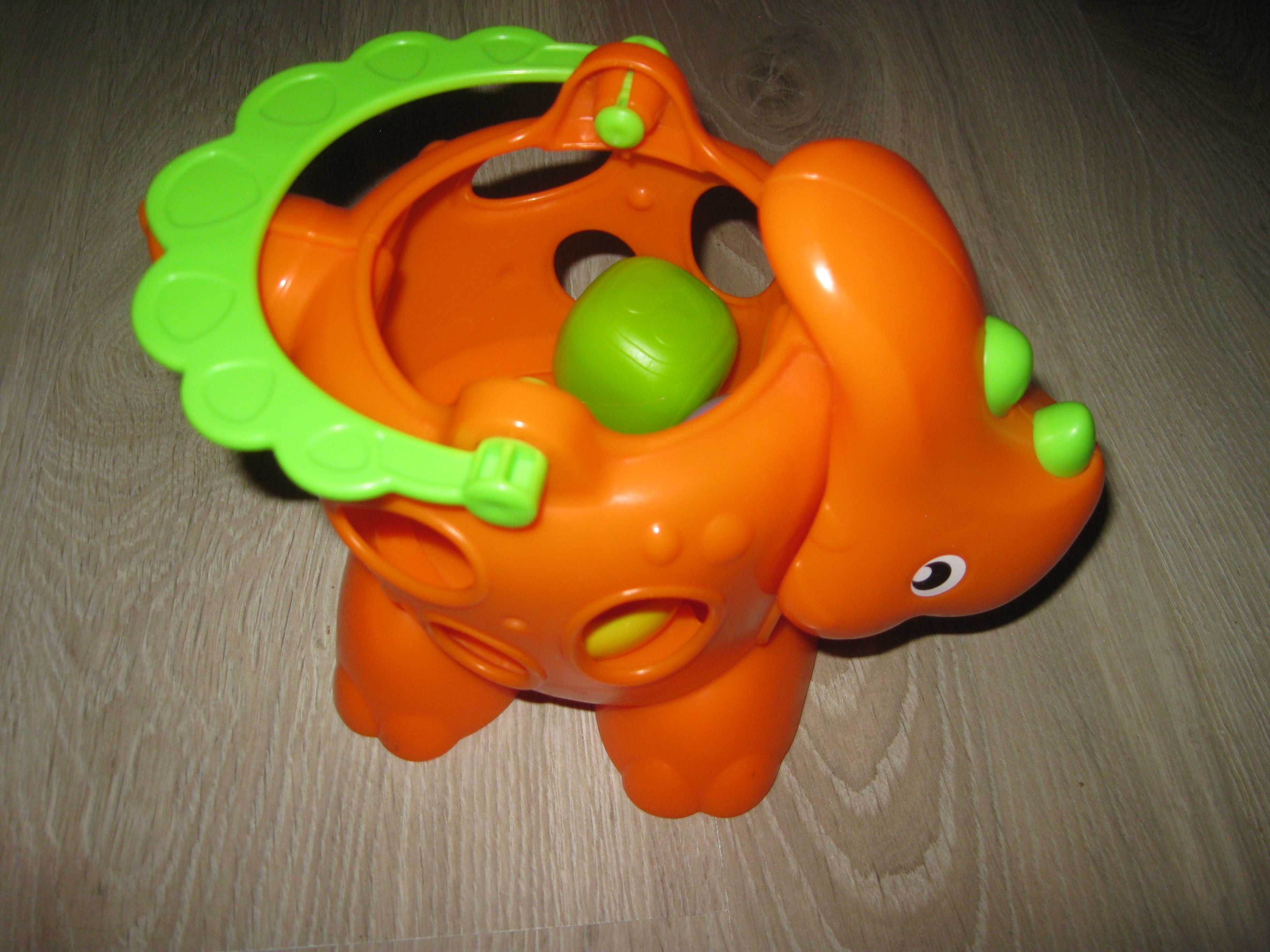 Fisher Price wesoły dinozaur 12 ms+