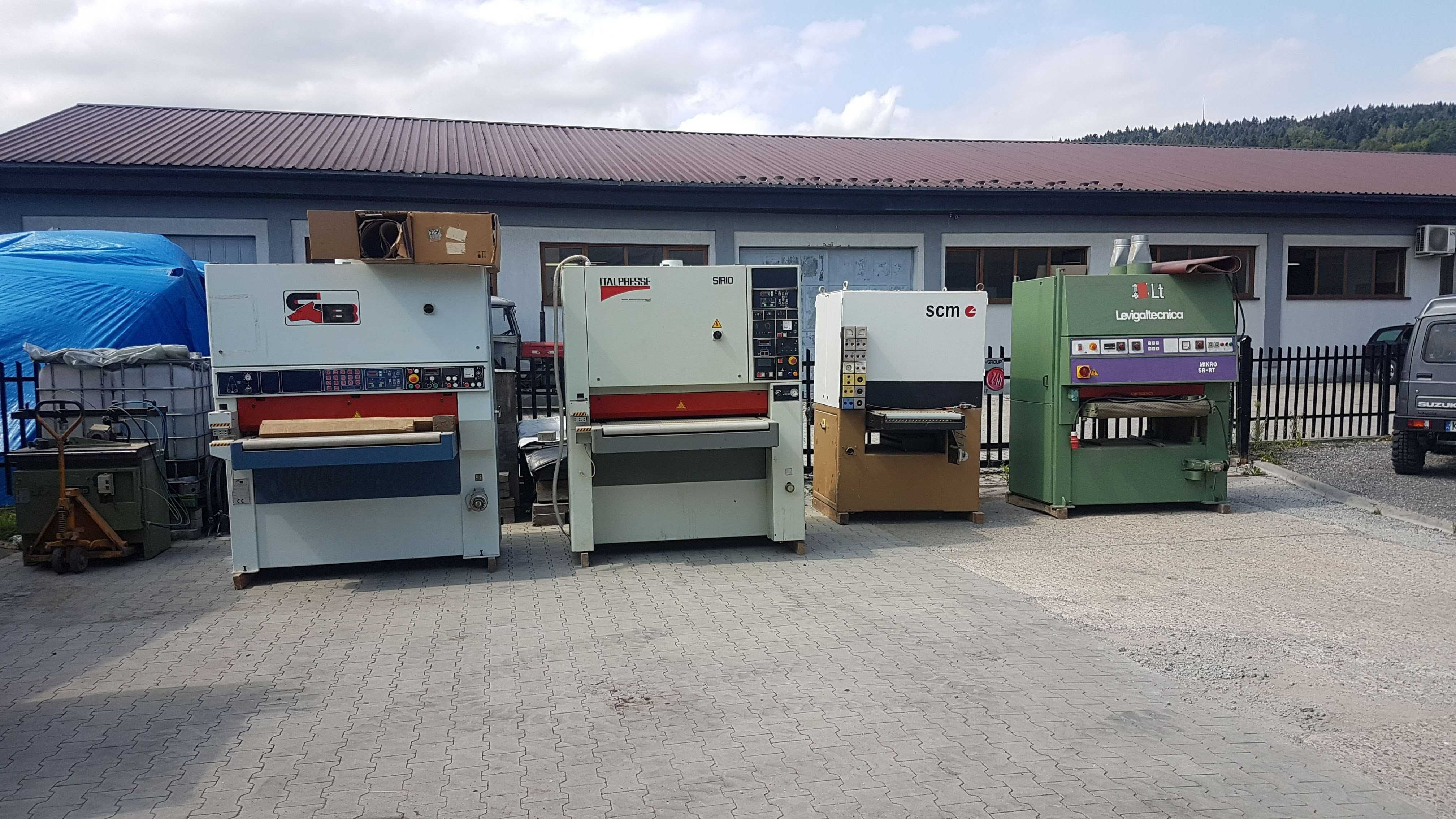 Szlifierka szerokotaśmowa 110 cm dwie taśmy CB 11 kw stan BDB jak SCM