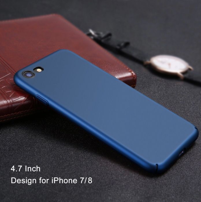 Capa iPhone 7 e iPhone 8 Azul (Nova)