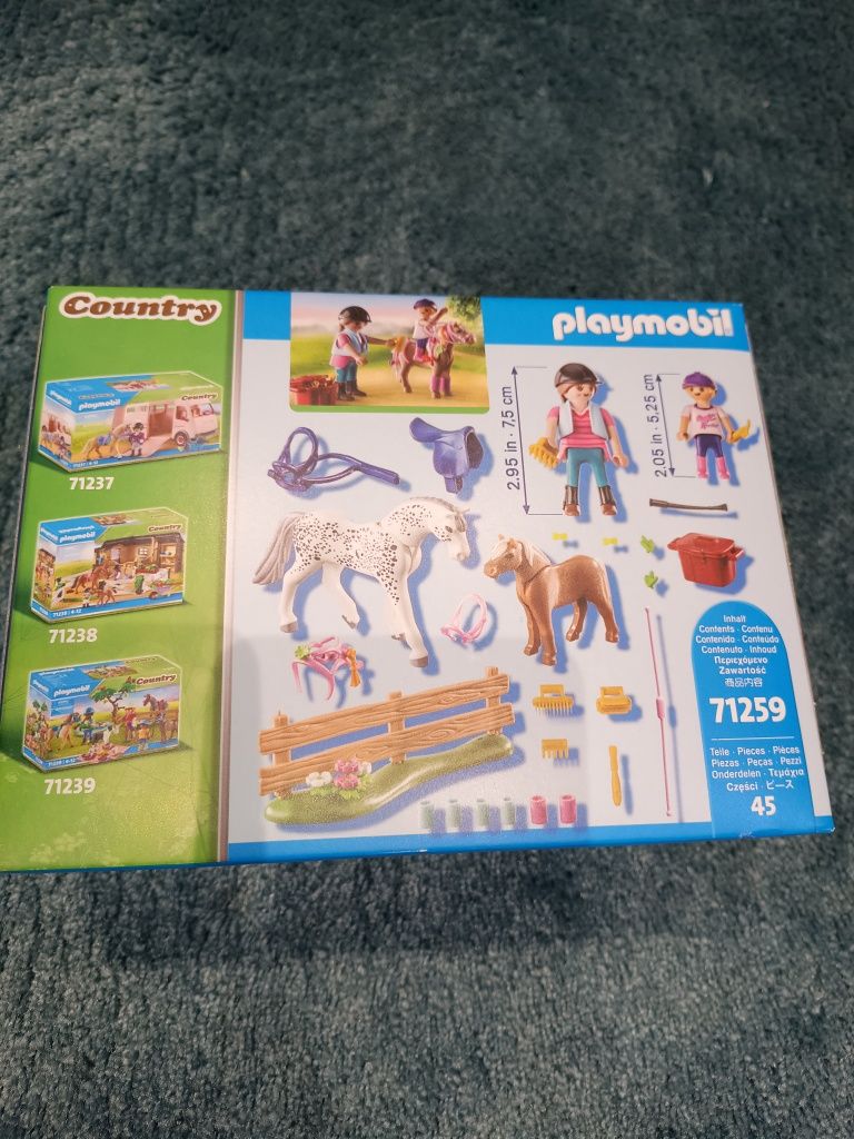 Zestaw playmobil 71259 nowy figurki country