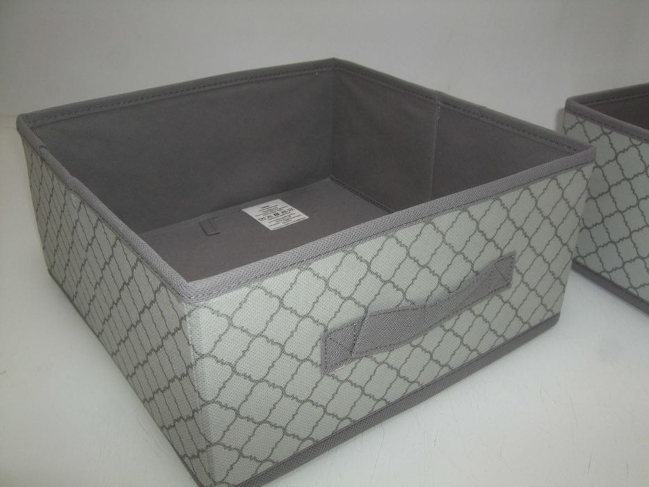 Pojemnik SKŁADANY PUDEŁKO 2 szt do Przechowywania 28x28x13cm ORGANIZER