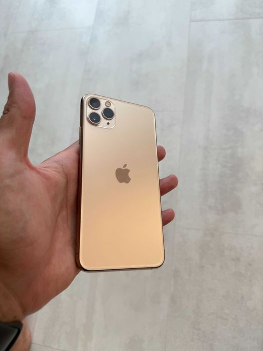 Телефон Apple iPhone 11 Pro MAX 64 Gb Gold ОРИГІНАЛ Neverlock 100%