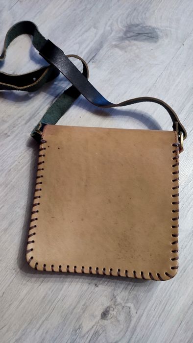 сумка шкіряна, хенд мейд, kunta design