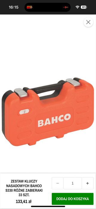 Zestaw narzędzi BAHCO