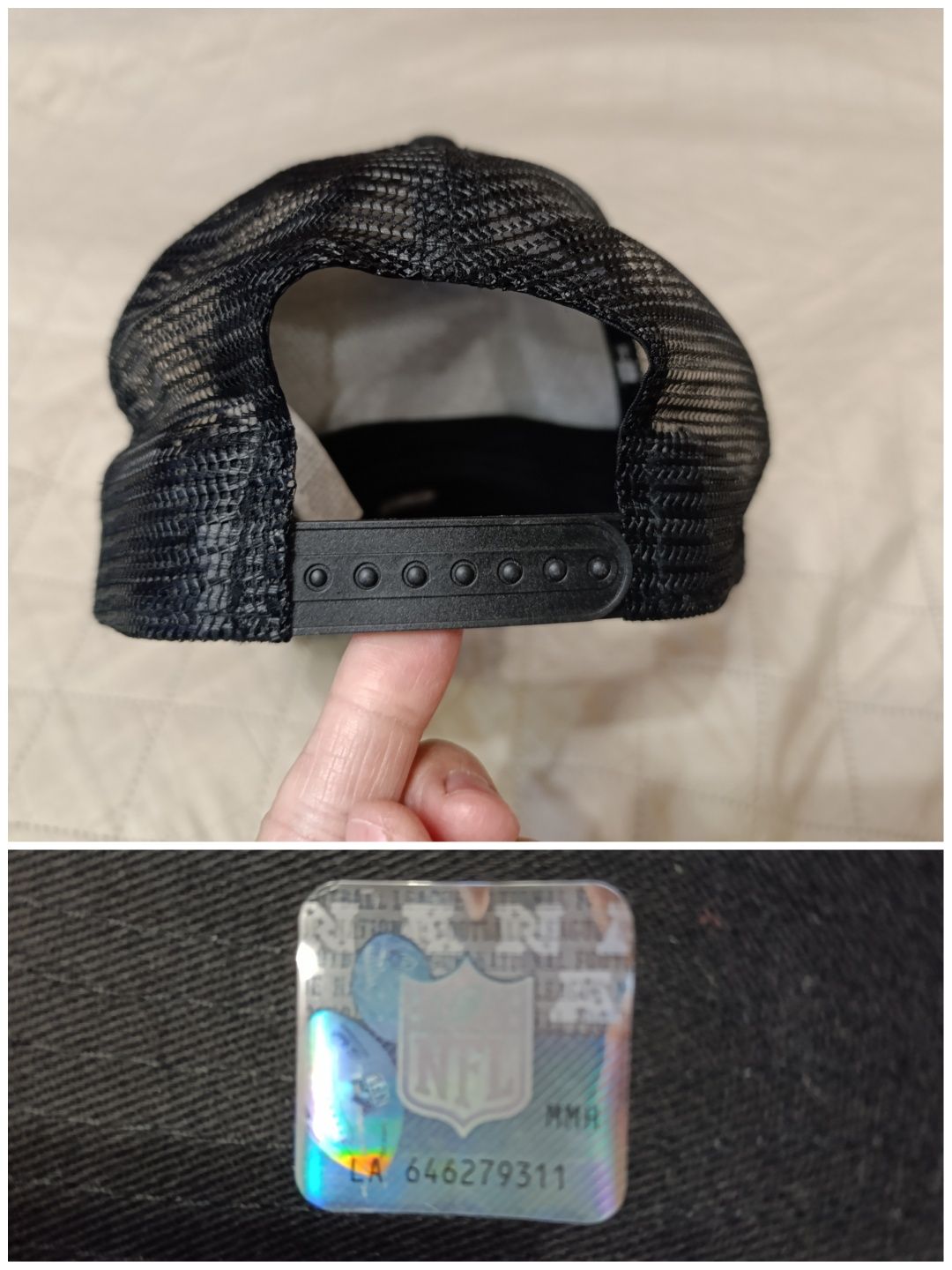 Оригинальная Кепка New Era Raiders 56-59 r15 16 17 18