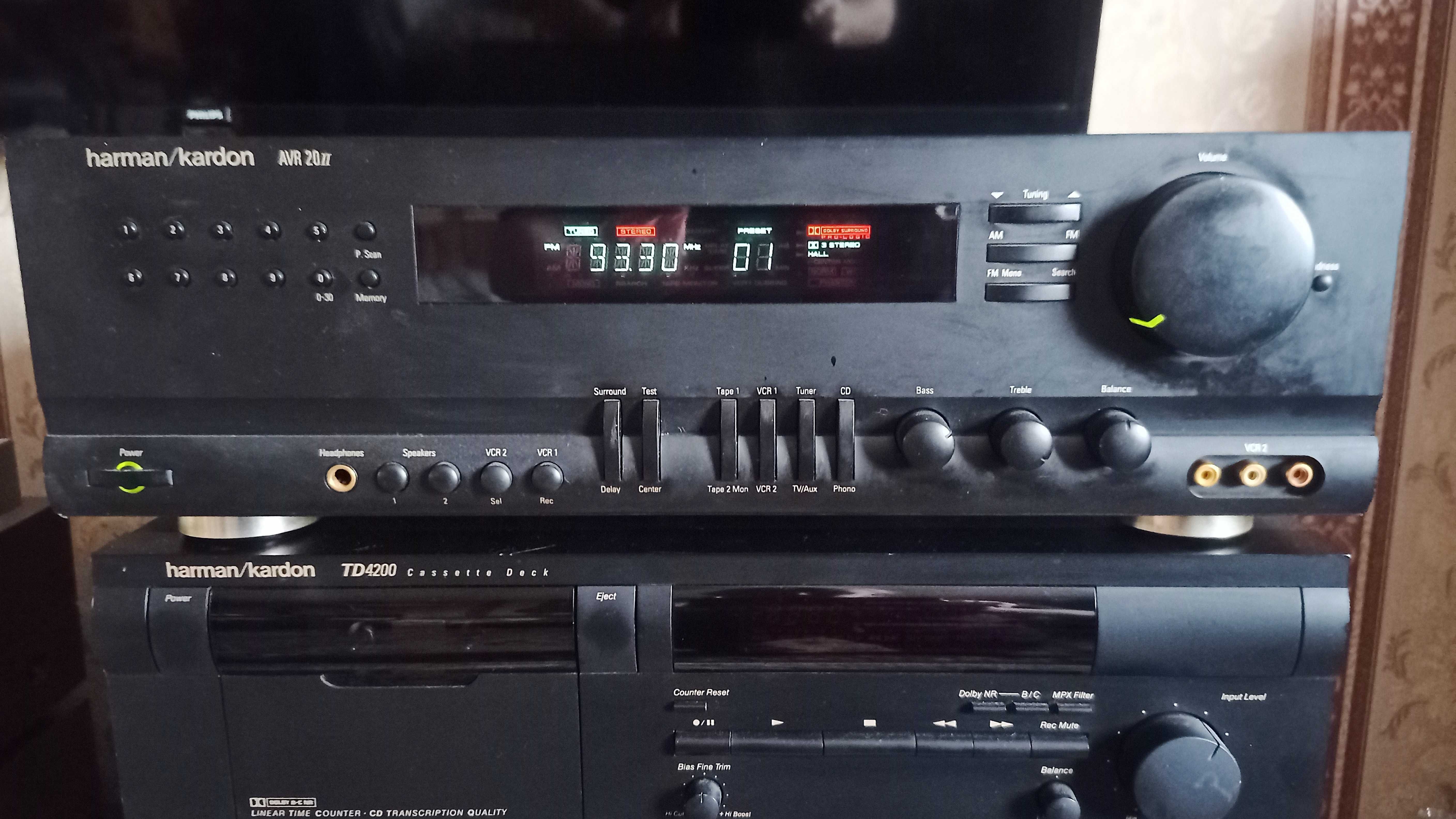 Ресівер HARMANKARDON AVR-20 II з пультом ДУ.