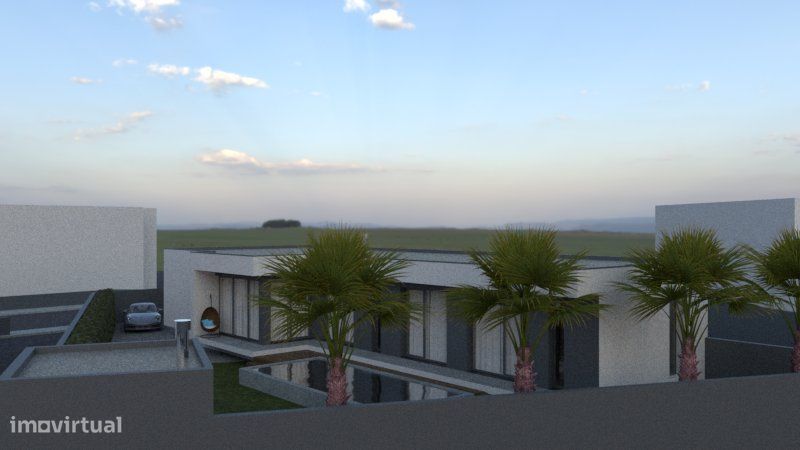 Moradia Térrea T3 com Piscina no centro de Alfena