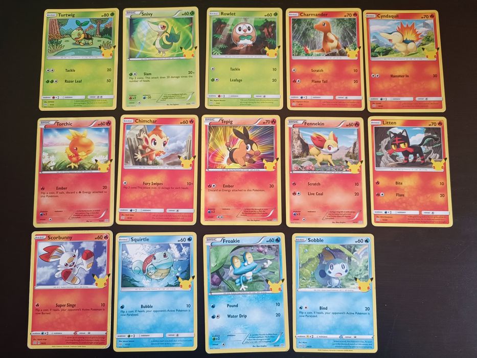 Cartas Pokémon McDonald's