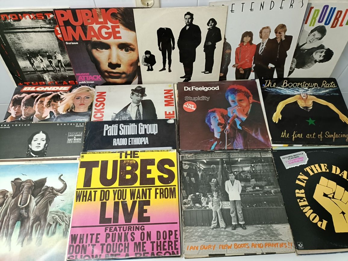 PUNK / NEW WAVE / PUB ROCK [ANOS 80] {discos de vinil / discografias}