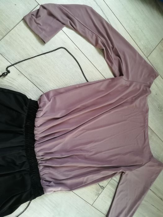 Комбинезон нарядный, вечерний, с открытой спиной