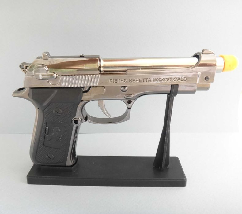 Зажигалка газовая пьезо турбо пламя Беретта