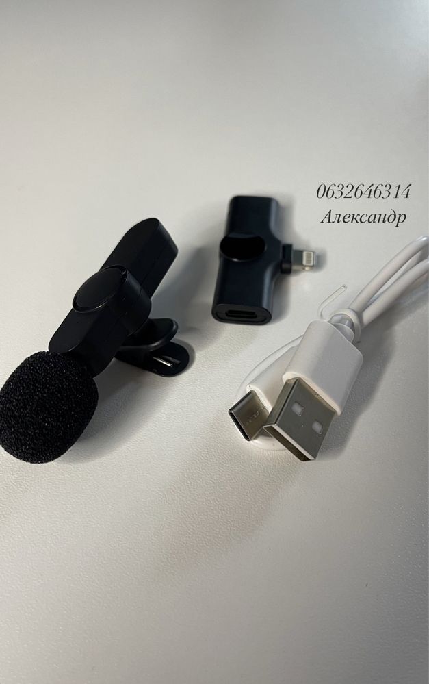 Беспроводной микрофон c шумоподавлением Blic BLM-01 iPhone