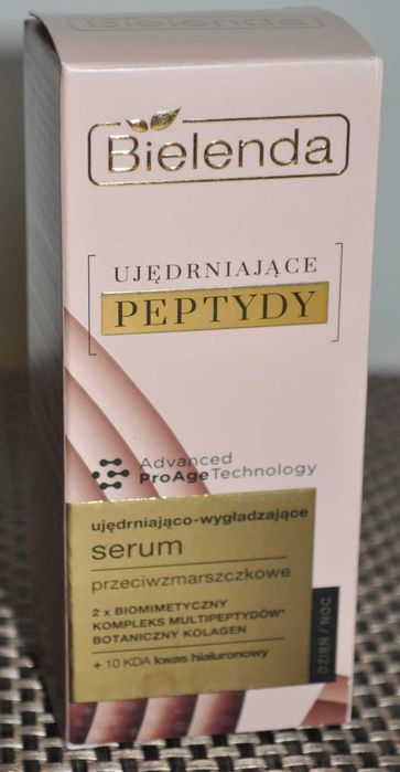 NOWE -Bielenda - Ujędniające Peptydy - Serum przeciwzmarszczkowe -KRAK