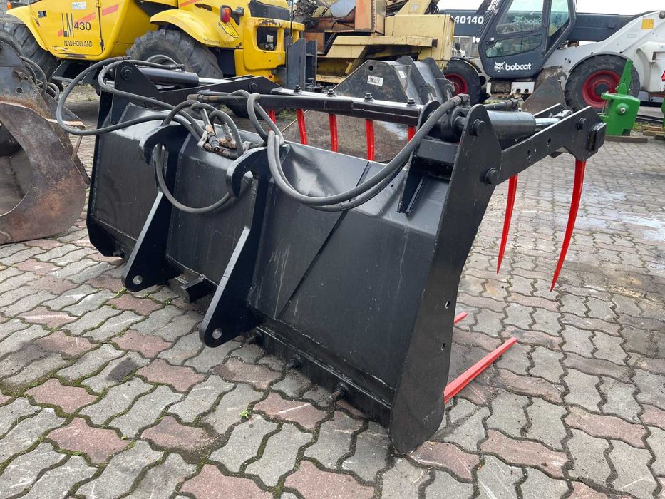 Widło krokodyl Oryginał 1.80 szeroki JCB 526 525 Wąska ramka RIMAN 520