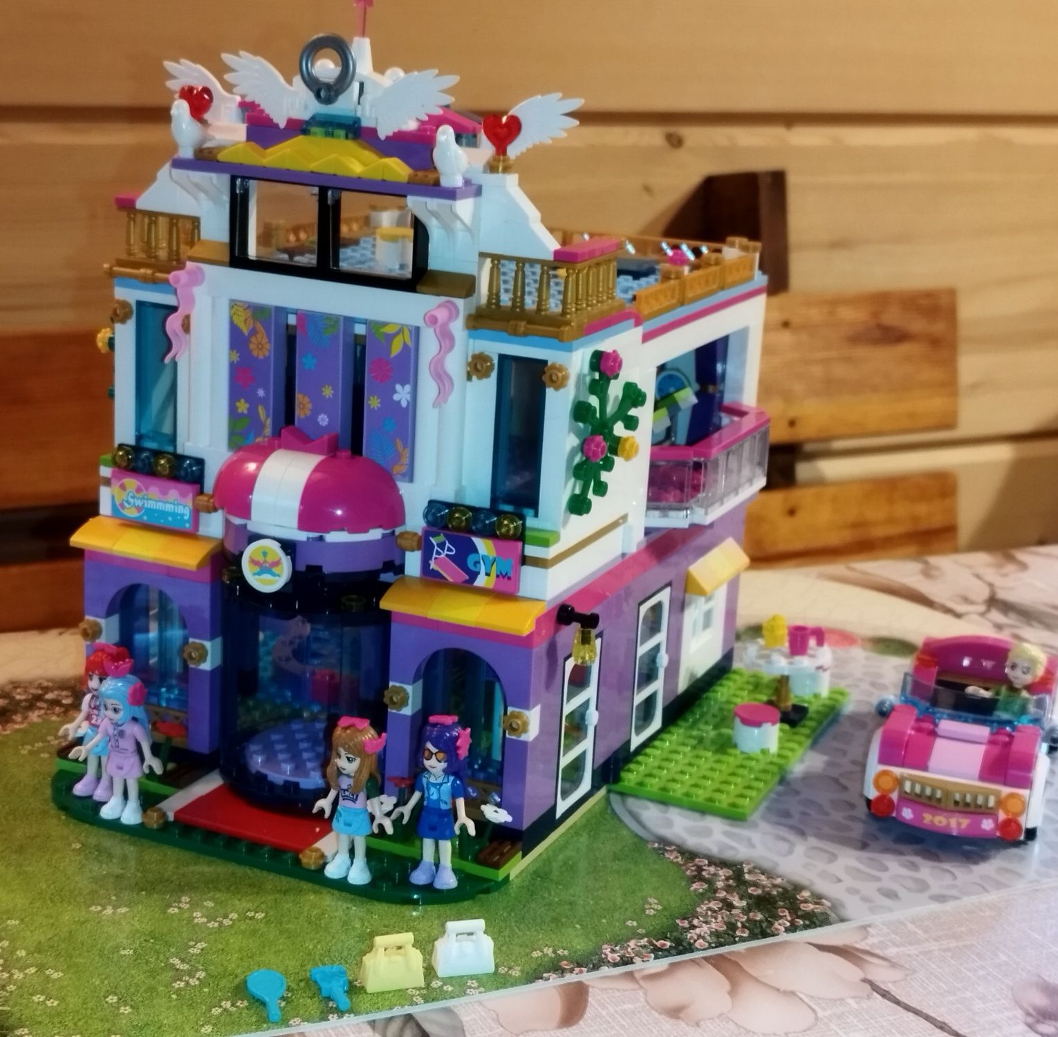 Qman 2017 Holiday Villa Cherry - prawie LEGO Friends