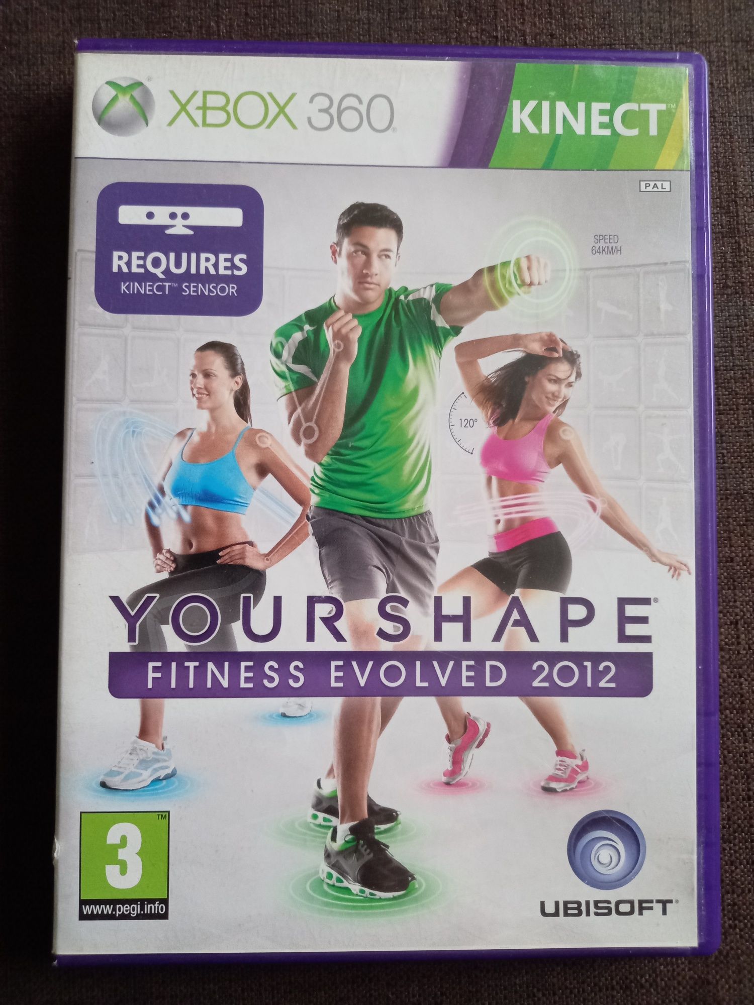 Gra Your Shape Fitness Evolved 2012 na xbox 360 kinect