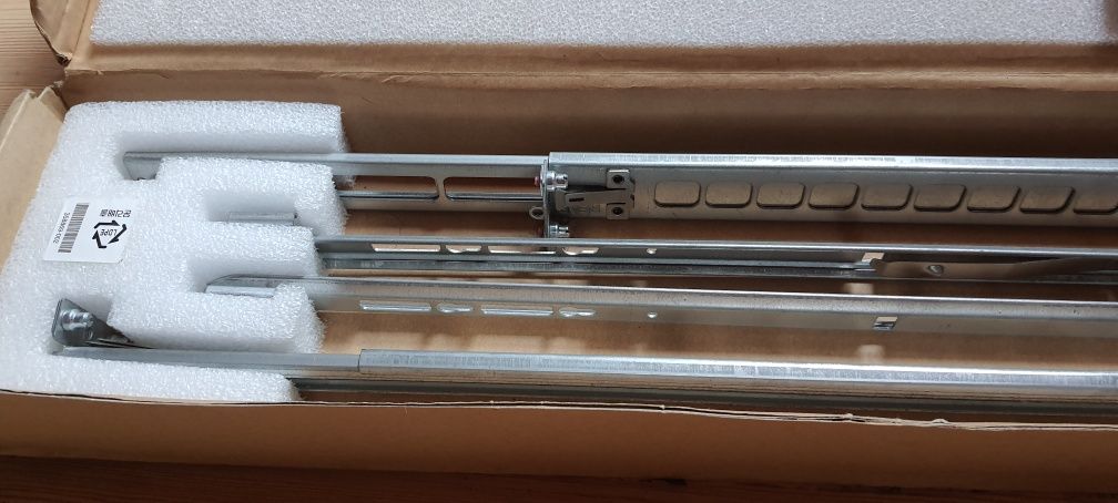 SZYNY HP DL360 G4 G5 G6 G7, 360332 / 003 1U NOWE RAILS serwera