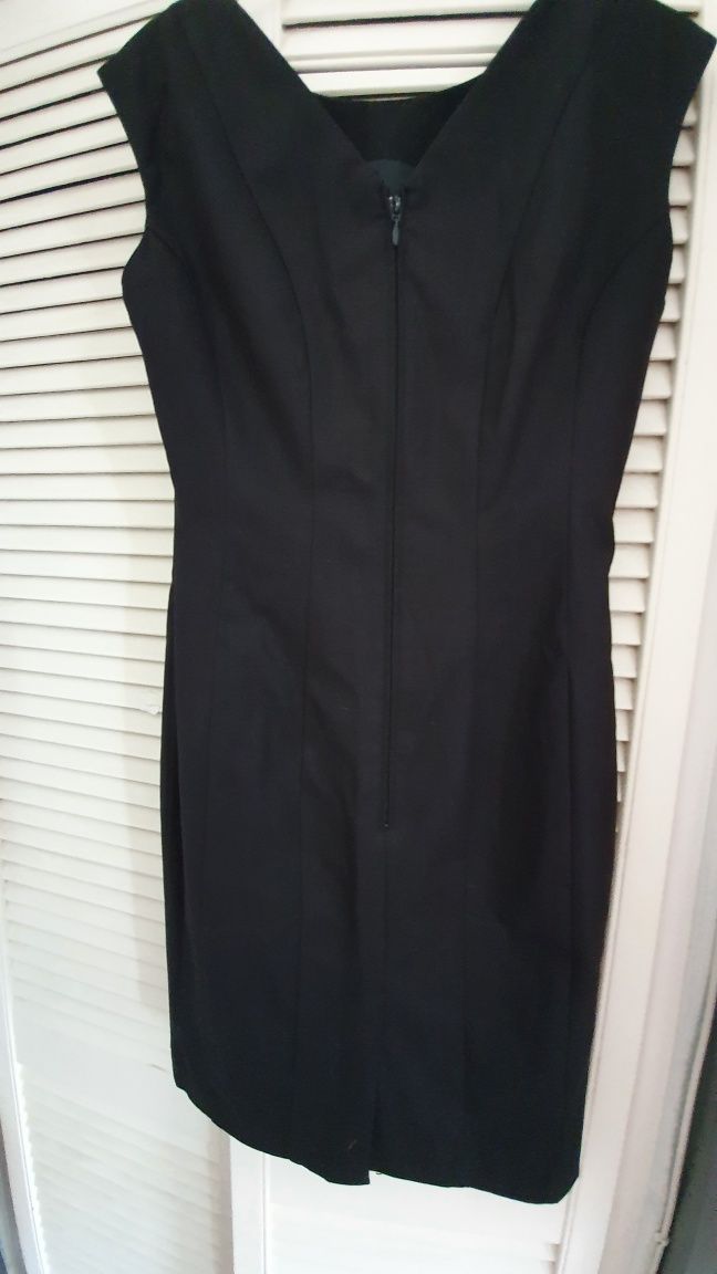 Sukienka H&M mała czarna biurowa