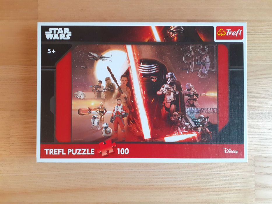 Puzzle Star Wars 100 elementów, stan idealny