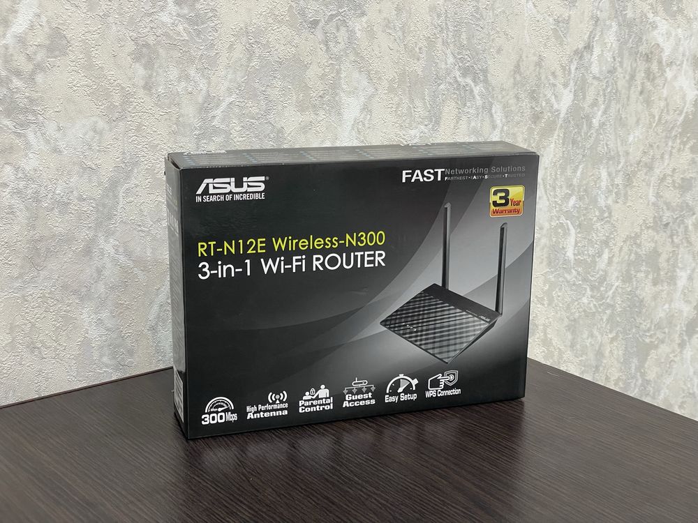Роутер Asus RT-N12E Wireless-N300