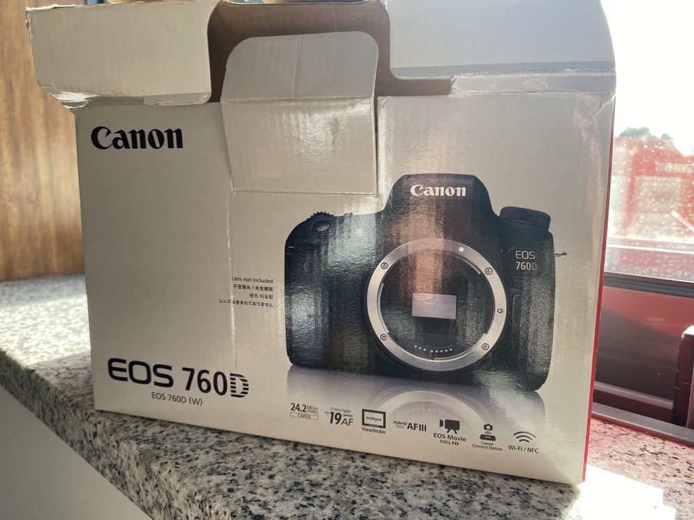 Canon 760 D ecra tatil com wifi