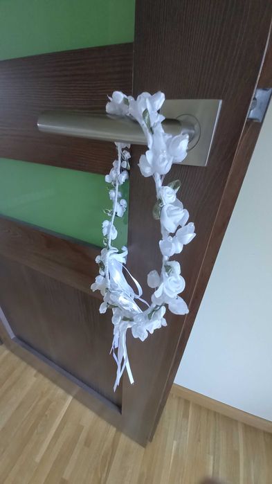 Alba sukienka komunia wianek 146cm plus buty Reserved