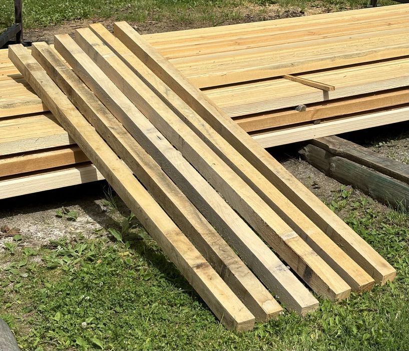 Słupki dębowe do malin