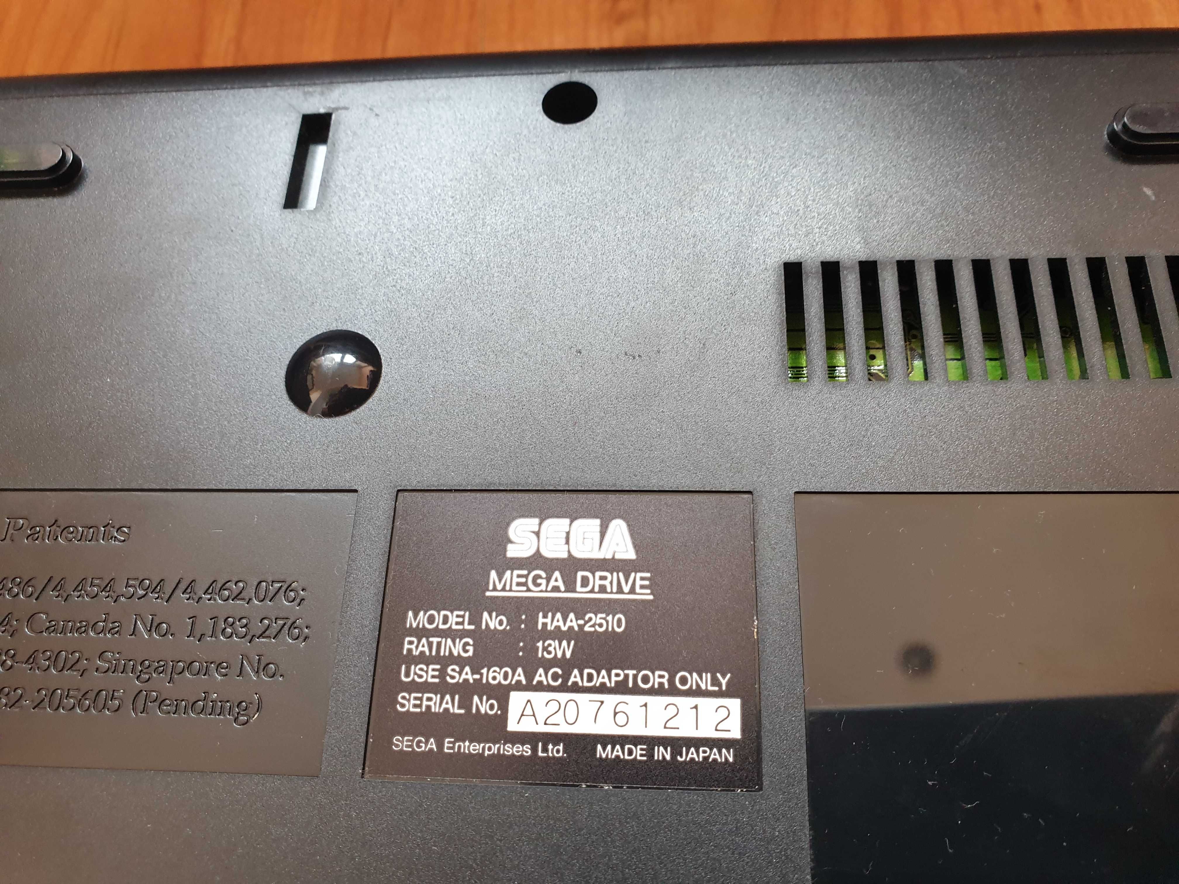 Ігрова приставка Sega Mega Drive NTSC ревізія VA7 Made in Japan