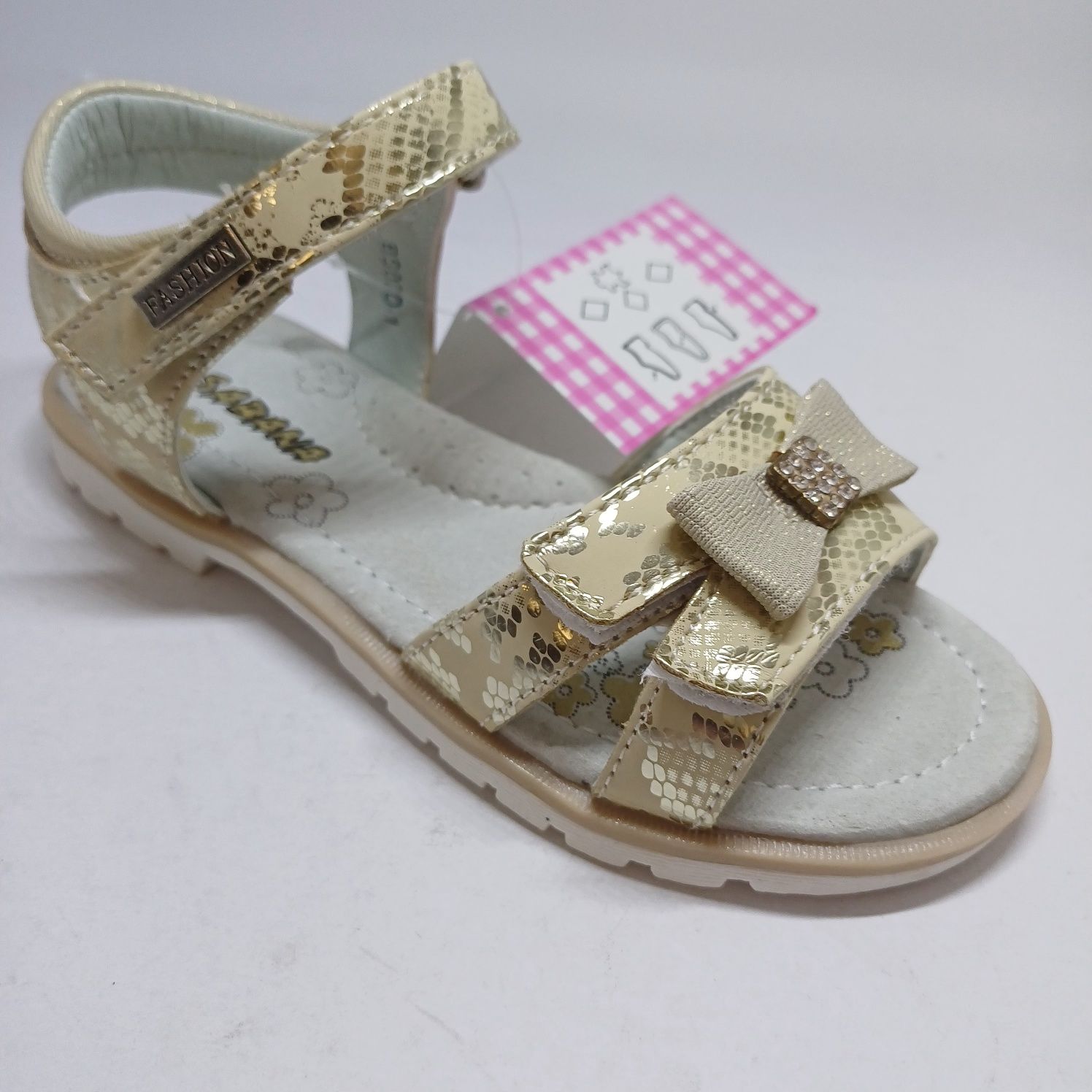 Nowe sandały roz 30 wkładka skórzana profilowana 19.5 cm