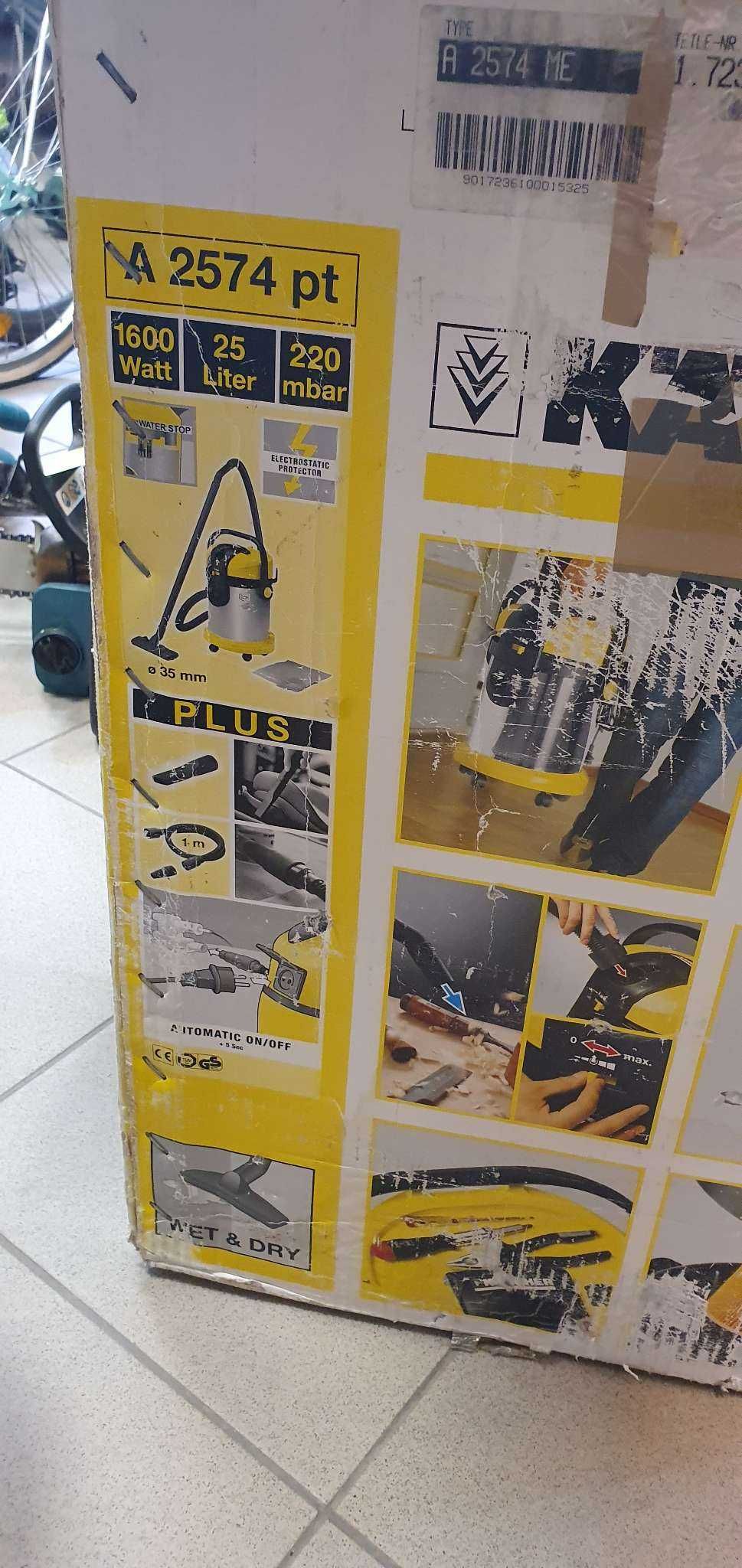 Odkurzacz budowlany Karcher A2574 pt - komismadej.pl