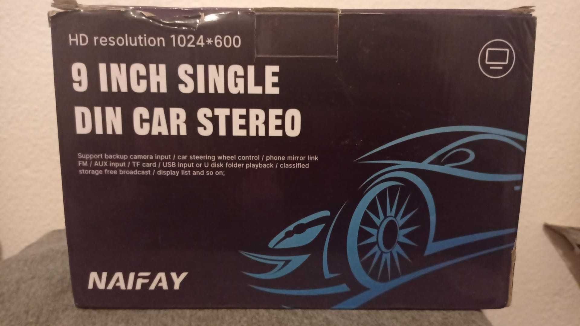 Carplay Single Din - 9 inch - Novo!!