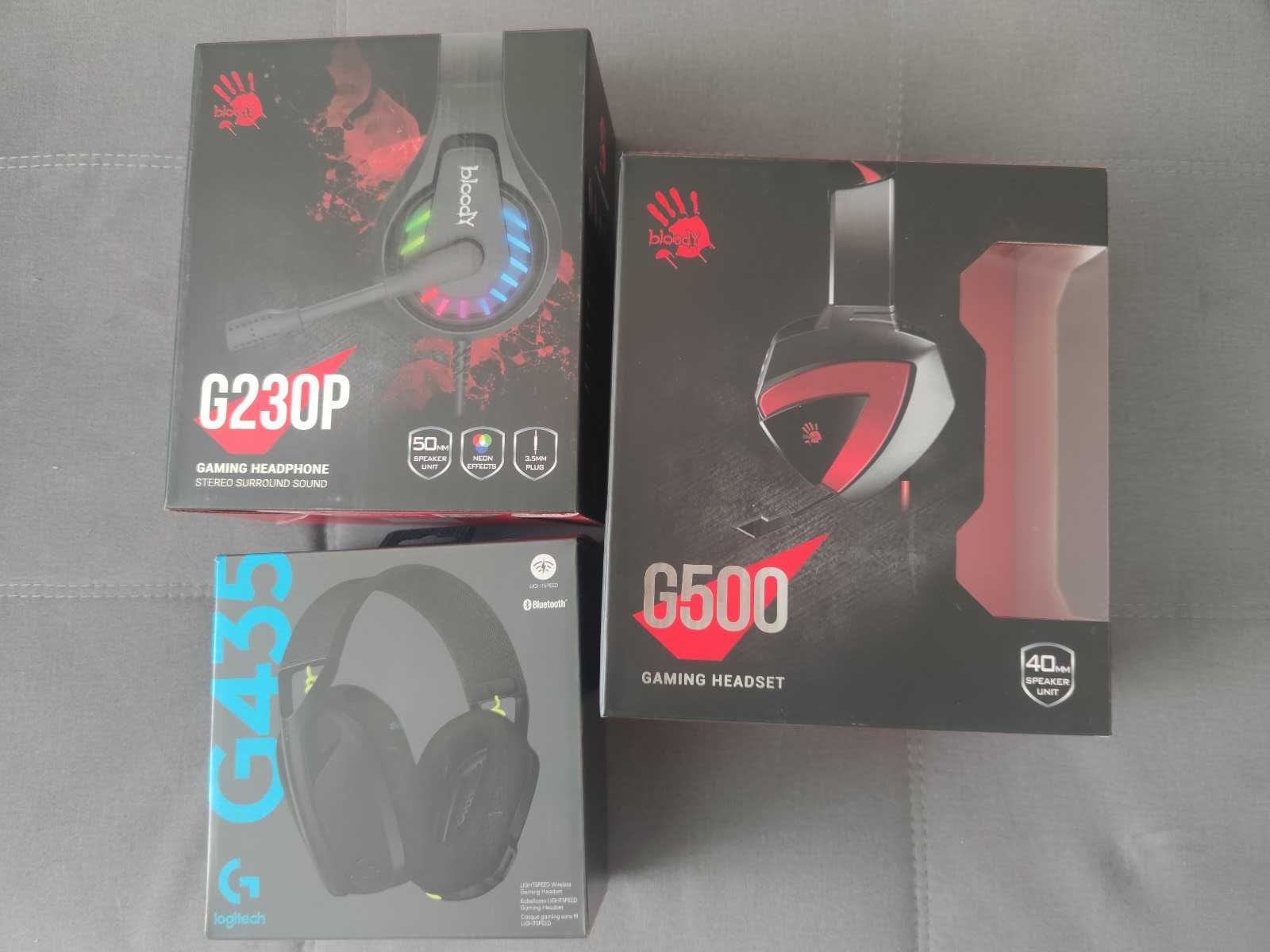 Коробки для навушників Logitech, Bloody